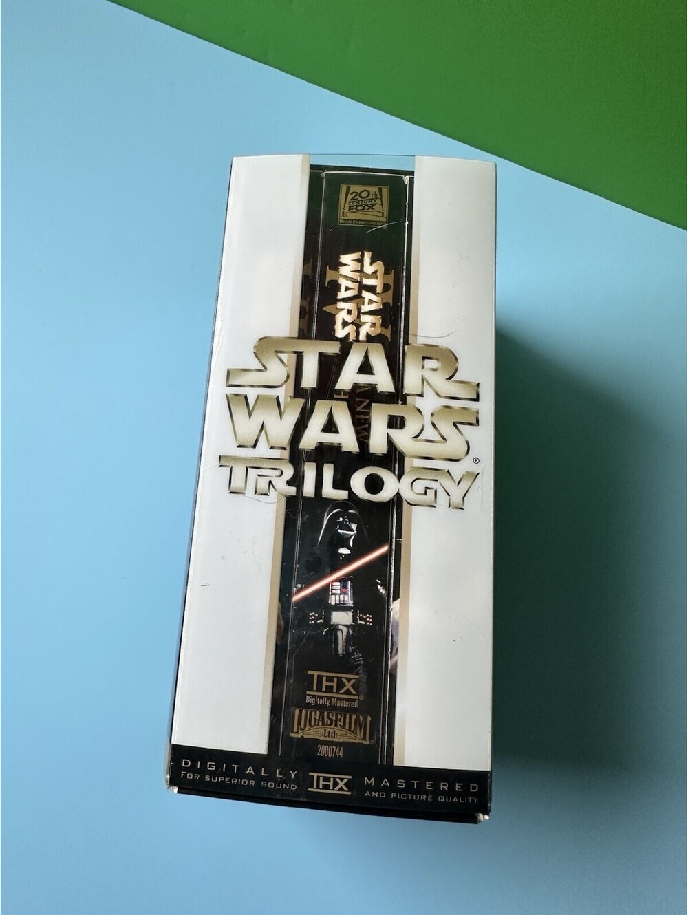 Star Wars Trilogy 3-Tape Box Set VHS Collectors Box